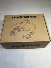 D Coupler System Keg Party pump,Beer Keg Tap Party Pump, 4 Inch Picnic Pump