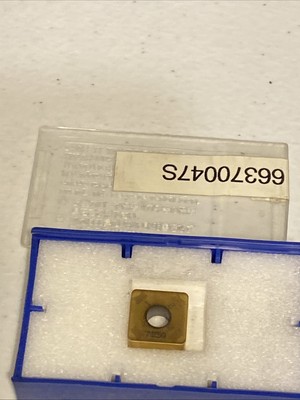 Single New Repacked SANDVIK CBN Tipped Insert 8 Plates CNMG 66370047S 7050 (B4)