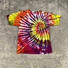 VTG Tie Dye Shirt Mens Large Orange GAP Pocke...