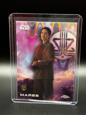 2025 Topps Chrome STAR WARS iNSERTS Refractors - Prizm - Pick Your Card