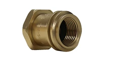MEC ME393-1 Brass Adapter 1/4" F.NPT x 1-5/16" M.ACME F.POL Propane LP Gas