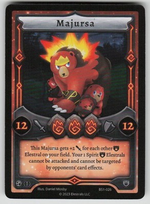 Majursa Rare Base Set [First Edition] BS1-026 NM Elestrals