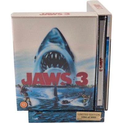 Jaws 3 SteelBook Collector 4K Ultra HD + Blu-ray 3D + 2D Nummeriert 2000 Ex Frei