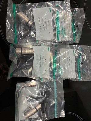 5x Audio/DMX Kupplung Neutrik XLR NC3FX
