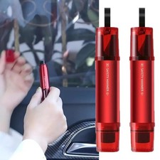 2X Notfallhammer Auto Gurtschneider 2 in 1 KFZ Nothammer Sicherheit Werkzeug DE