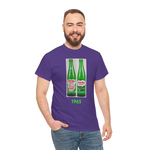Retro - Kickapoo Joy Juice Applied Color Label Green Bottle Unisex Cotton Tee - Picture 116 of 157
