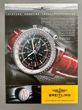 Breitling Navitimer World Chronograph 2006 Vintage Watch Ad Werbung Reklame V054