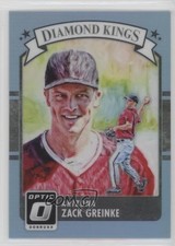 2016 Panini Donruss Optic Diamond Kings Carolina Blue 27/50 Zack Greinke #1 0a1