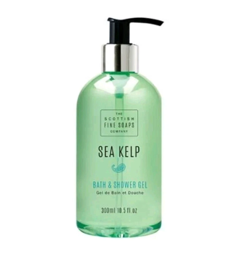 THE SCOTTISH FINE SOAP COMPANY Scottish Fine Soaps Company Sea Kelp Bath & Shower Gel 300ml - New & Sealed
