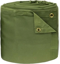 Tarp Supply Green Polyester Canvas Tarps With Grommets