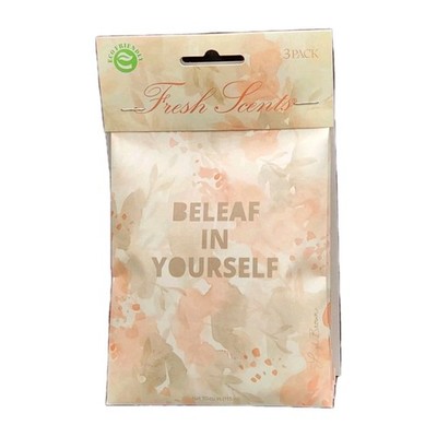 Willowbrook Fresh Scents Beleaf In Yourself Sachets 3 pack Rose Anise Vanilla