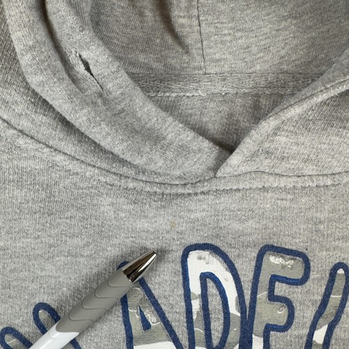 Philadelphia Phillies Hoodie Sweatshirt Heather Gray MLB Baseball Pullover - Picture 3 of 8