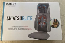 Homedics Back Massager with Heat, Shiatsu Elite Heated Neck and Back Massage NEW
