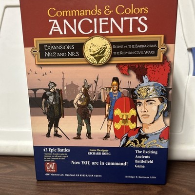 Commands & Colors: Ancients Expansions #2 and #3   Rome vs the Barbarians