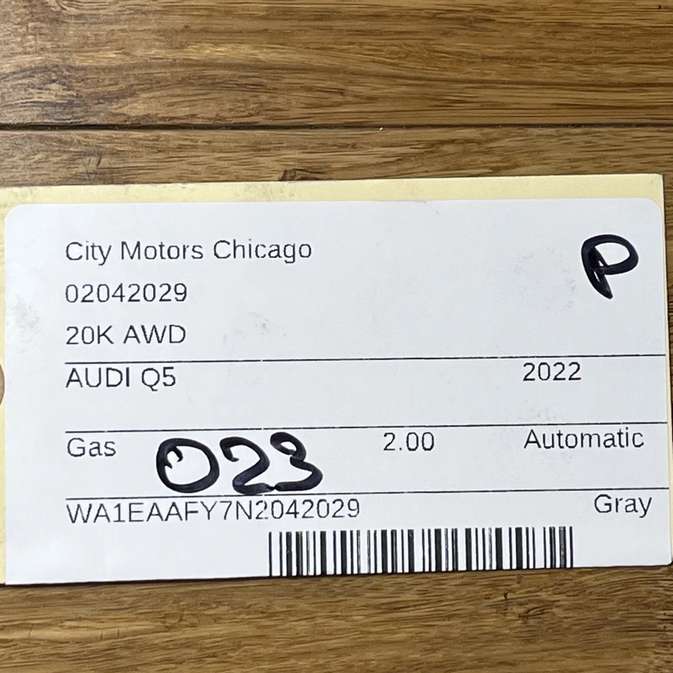 Audi Q5 2018-2024 2,0 L transmisión automática volante 20 k millas 0CK105317AQ OEM Foto 2 de 4
