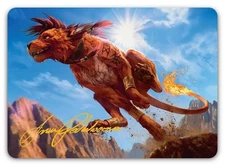 Red XIII, Proud Warrior Art Card (Gold-Stamped Signature) #30 NM ASFIN Magic MTG