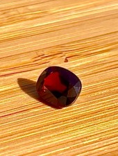 1.71ct Natural Red Spinel Cushion Cut   No Heat   Untreated   GFCO Certified