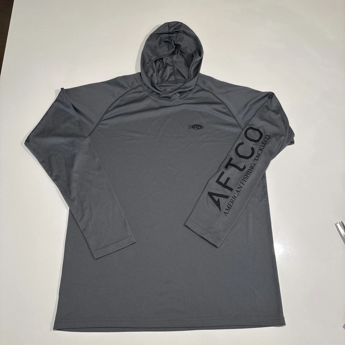 AFTCO-Chemises de pêche à capuche pour hommes, sweat