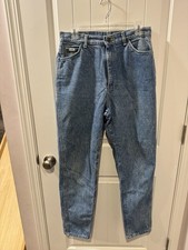 Lee Acid Wash Mom Jeans Women Size 14, Long, High Waist, Vintage, Made in USA