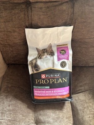 Purina Pro Plan Kitten Dry Food Sensitive Skin & Stomach Salmon & Rice 3.5 lb