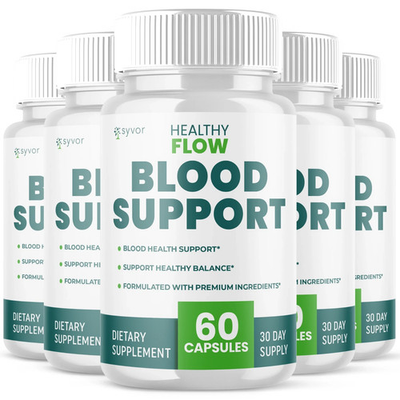 #ad #ad 5 Pack Healthy Flow Blood Advanced HealthyFlow Support Supplement 300 Capsule $58.95