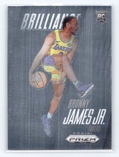 2024-25 Panini Prizm Deca #12 Bronny James Jr. Brilliance