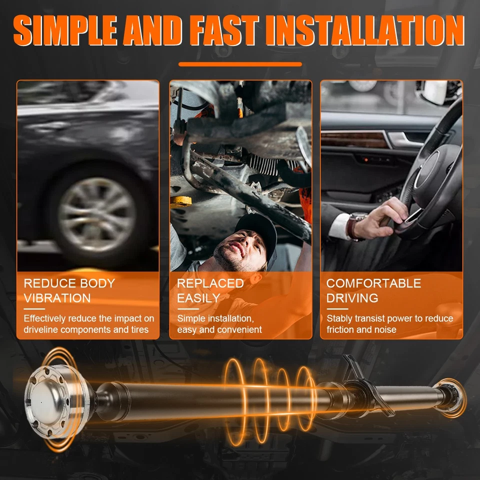 Rear Driveshaft For 2015-2023 Chrysler 300 5.7L & 2017-2021 Dodge Charger 6.4L - Изображение 4 из 4