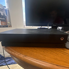 Microsoft Xbox One X Black Home Console, Xbox One Platform, HDMI USB-A