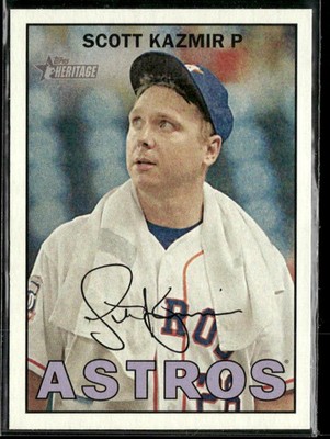 2016 Topps Heritage #102 Scott Kazmir 2B