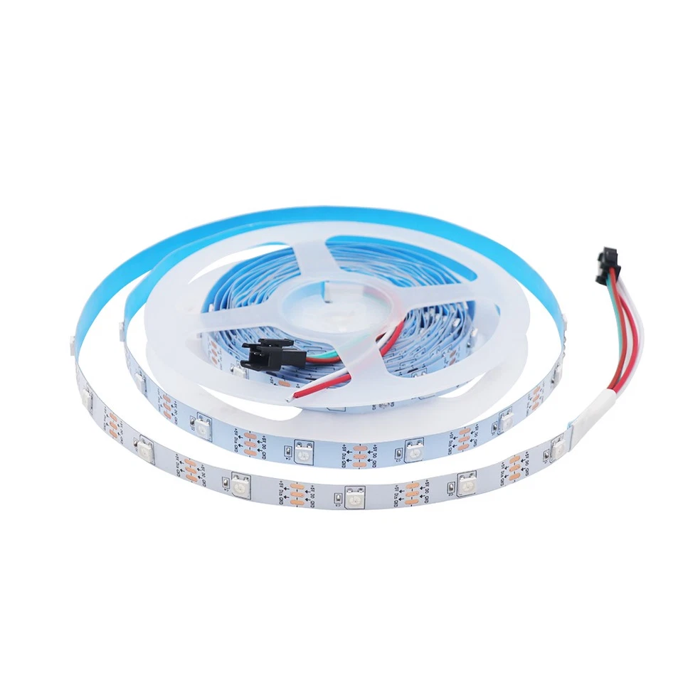 5V 1-5m WS2812B LED Streifen RGB Licht Individuell Adressierbar 30 60 144leds/m - Bild 3 von 4
