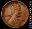 1944 Lincoln Wheat Cent - Off Center - Scarce  No Reserve  #L6481