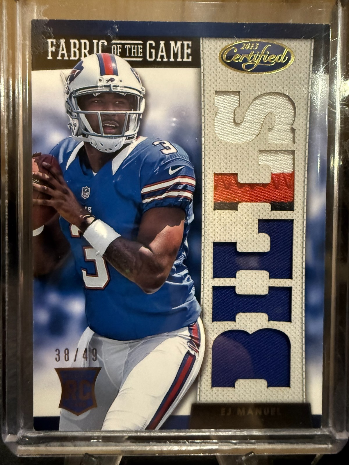 EJ Manuel Panini Rookies & Stars Rookie Crusade #8 Base