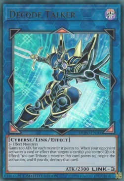 YuGiOh Decode Talker DUPO-EN106 Ultra Rare Englisch Neu unl.