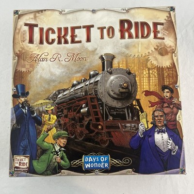 Ticket To Ride Days Of Wonder Alan R. Moon Train Board Game - New Open Box