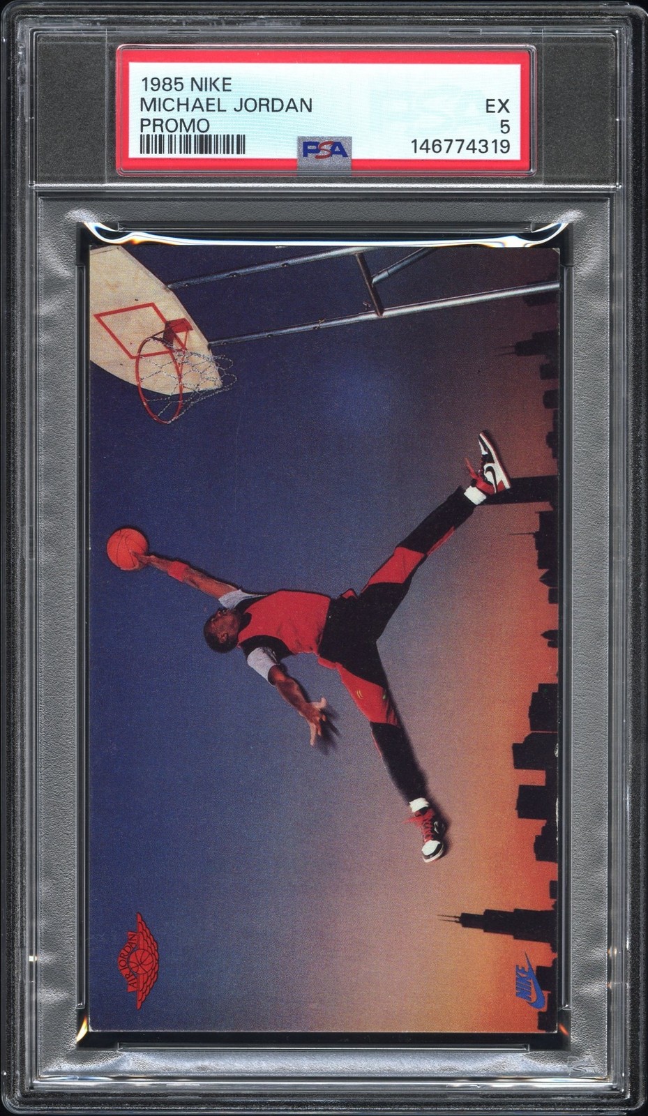 1985 NIKE PROMO MICHAEL JORDAN PSA 5