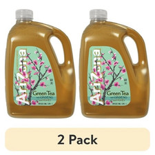 (2 pack) AriZona Green Tea with Ginseng and Honey - 128 fl oz Gallon