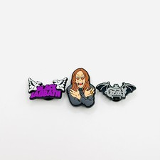 Ozzy Osbourne Black Sabbath Charms passt Croc...