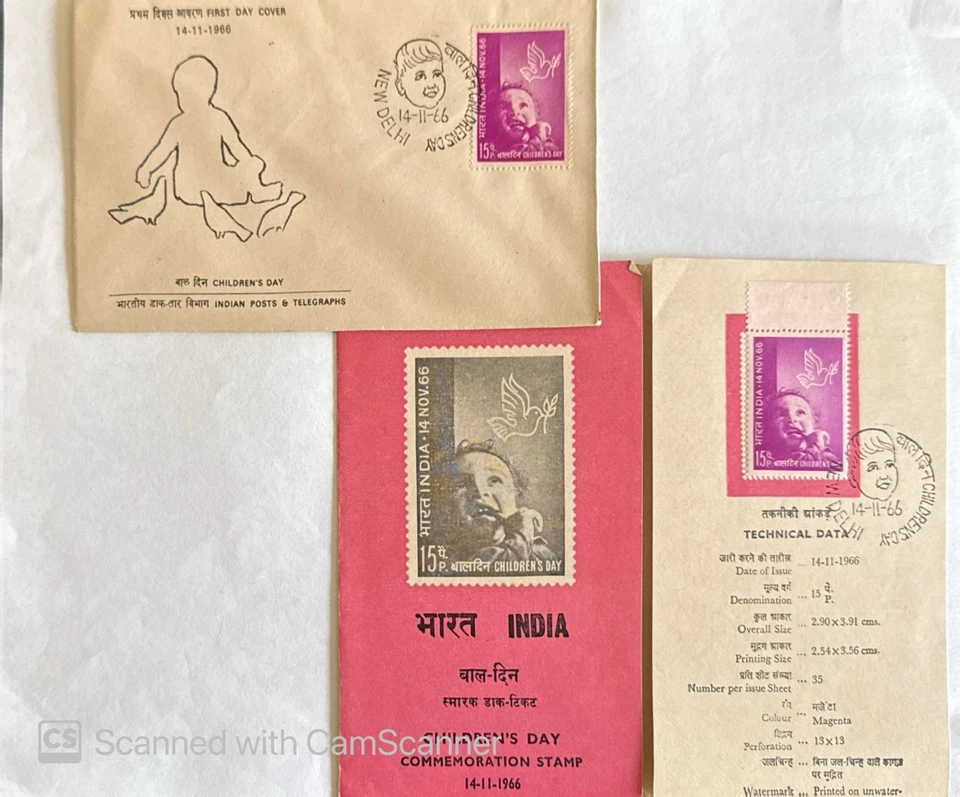 Collection of 6 diff. Indian First Day covers along with Folder  issued in 1966 - Image 2 of 4