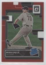 2022 Panini Donruss Optic Rated Rookie Red Prizm 14/60 Reiss Knehr #71 0kb5