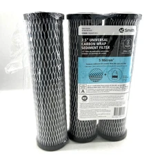 AO Smith 2.5” Universal CARBON WRAP SEDIMENT FILTER 5 Micron New In Sealed 2Pack