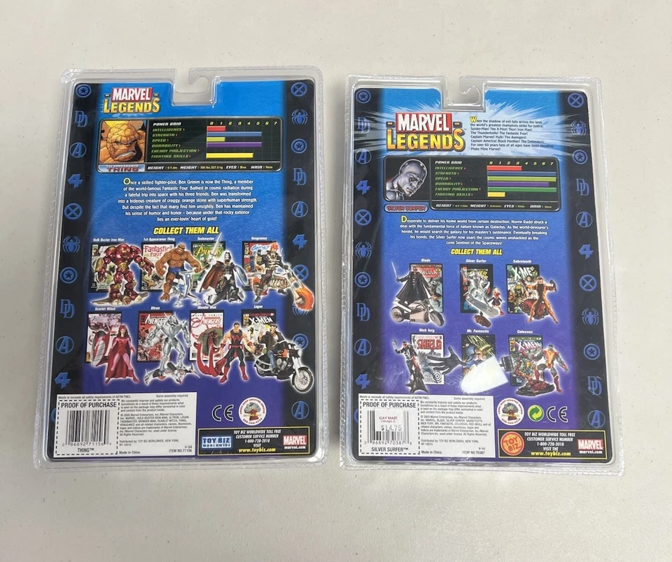 老式漫威传奇银色冲浪者人偶首次亮相 2 件装 — 第 4/4 张图片