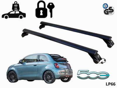 DACHTRÄGER DACHTRÄGER MIT DIEBSTAHLSICHERUNG FÜR FIAT 500E ELECTRIC CABRIO 2020-