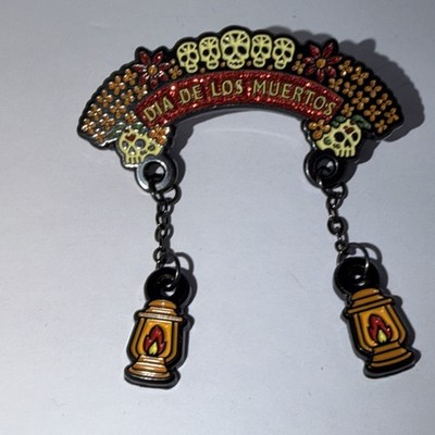 Hat Club New Era 59Fifty Dia De Los Muertos Pin App Exclusive New