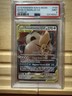 2019 POKEMON SUN & MOON TEAM UP #120 EEVEE & SNORLAX GX PSA 9