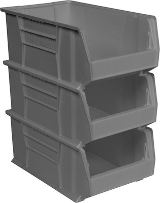30281 Super-Size AkroBins Plastic Storage Bins Space-Saving Stackable Bins
