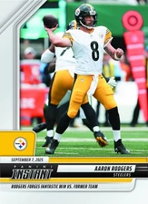 2025-26 Panini Instant NFL #56 Aaron Rodgers Pittsburgh Steelers PRESALE