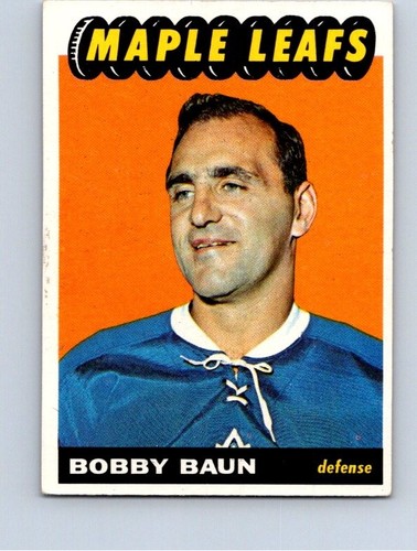 Bob Baun #13 1965 Topps card