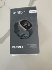 Fitbit Versa 4 Fitness Smartwatch with GPS - Waterfall Blue / Platinum