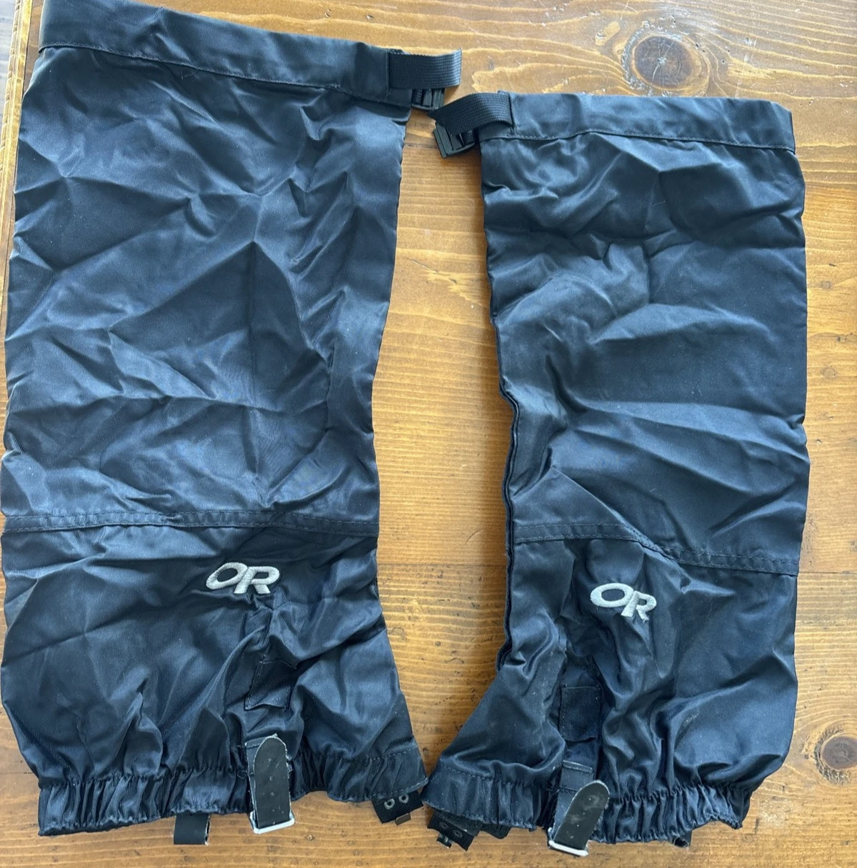 Outdoor Research Men's XL Rocky Mountain High Gaiters, Black -Used show no wear
Opens in a new windo