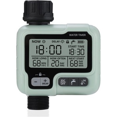 Bewässerungscomputer mit LCD 12,5cm Display für Garten bewässerung programmie...